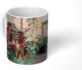 Mok - Planten in een kast - 350 ML - Beker