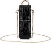 iDeal of Sweden Lipstick Chain Bag  Black Croco