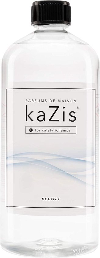 KAZIS® Neutrale geur - 1000 ml huisparfum navulling geschikt voor Lampe Berger, LampAir, Ashleigh & Burwood