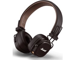 foto van Marshall Major IV - Draadloze On-ear Koptelefoon - Bruin