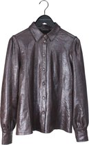 Tramontana Blouse Shiny Coated Suedine - XL