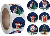 beloningsstickers kerst - kerststickers - stickerrol kerstmis - Blijderij