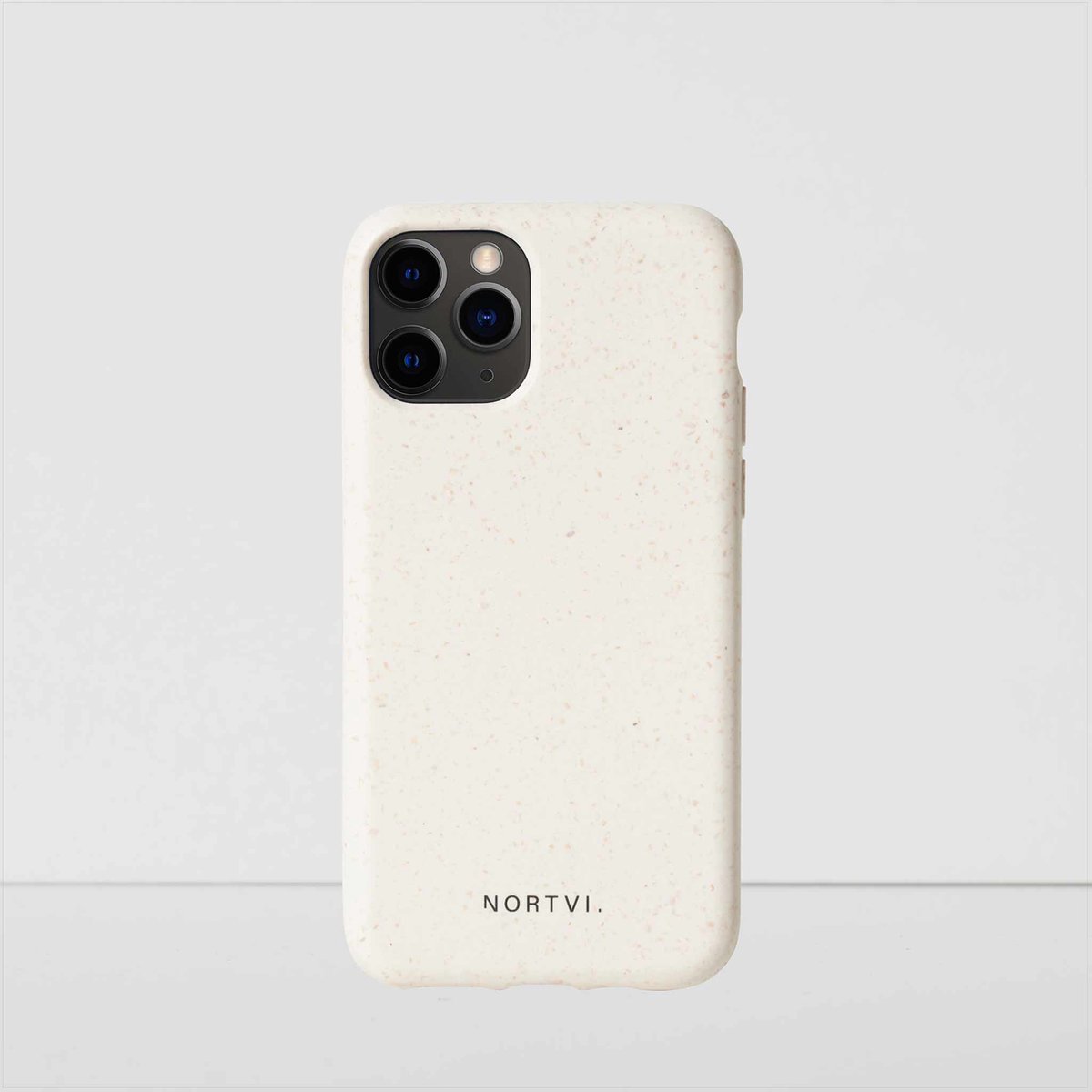 NORTVI iPhone 11 Pro hoesje | Crème Wit | Sterk, Duurzaam & Fashionable
