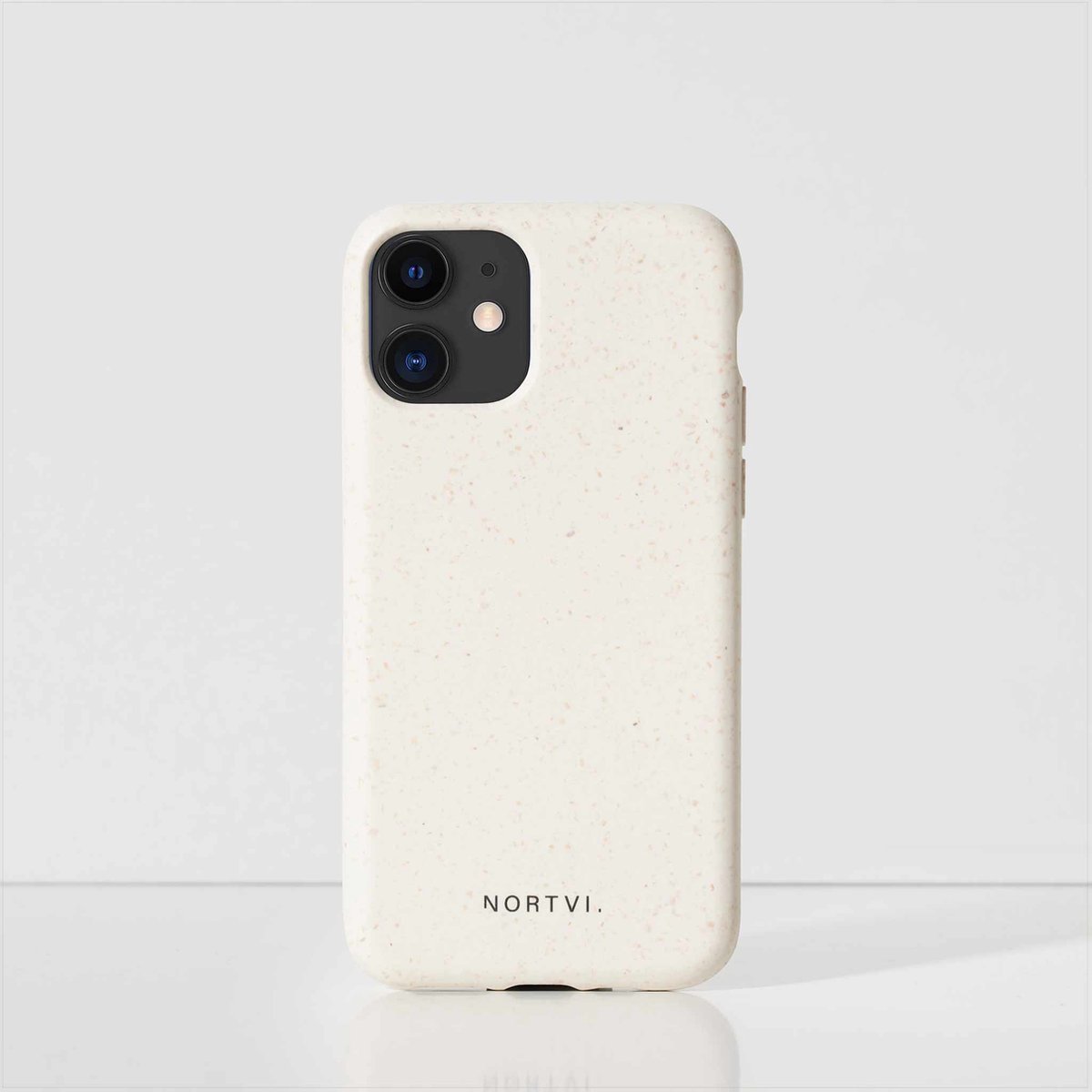 NORTVI iPhone 11 hoesje | Crème Wit | Sterk, Duurzaam & Fashionable