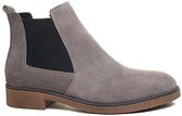 Chelsea boots - Hoge kwaliteit en innovatieve design herenschoenen - Stoere mannenlaarzen 160 - Suèdeleer - Taupe 44