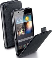 Cellularline Telefoonhoesje - Book Case - Geschikt Voor Huawei Ascend P6 - Zwart