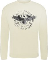 Sweater Rock and roll in my soul - Off white (XL)