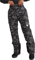 Superdry Pro Racer Rescue Wintersportbroek - Maat XL  - Mannen - Zwart/ grijs/ oranje