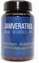 JamVeratrol - Resveratrol 98% 250mg - 60 capsules - puur & krachtig