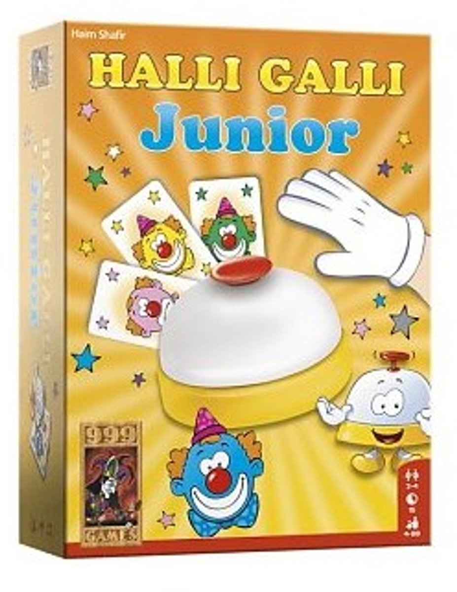 Bol.com 999 Games - Halli Galli - Junior - Actiespel - Vanaf 4 jaar - Kinderspel - Gezelschapsspel - Educatief spel - Reactiespe... aanbieding