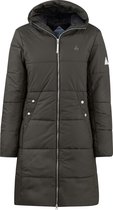 BJØRNSON FIA Winterparka Dames - Winddicht - Waterafstotend - Gewatteerd Gevoerd - Capuchon - Warm - Outdoor Damesjas - Winterjas - Maat 44 - Olijfgroen