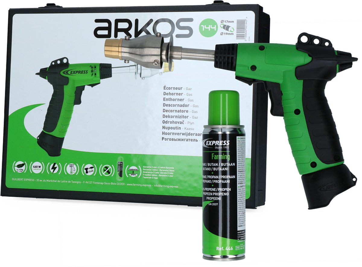 Express Arkos pistool onthoorner op gas 17/19 mm
