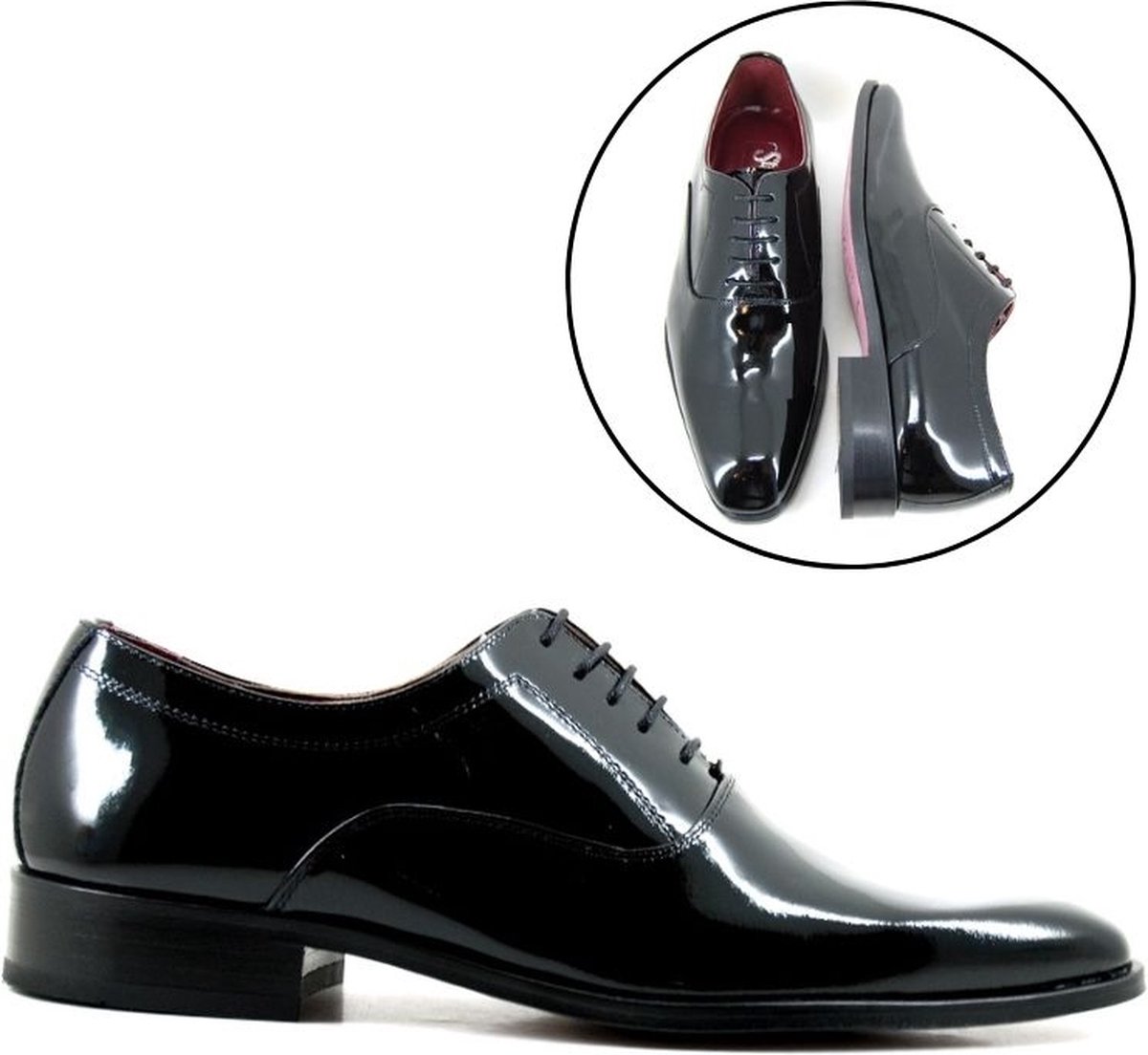 Stravers Heren Lakschoenen Maat 49 Grote Maten Smoking Schoenen Black Tie bol