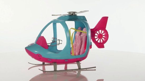 Barbie Estate Helikopter - Roze met Blauwe Speelgoed Voertuig | bol.com