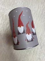 Gnome Kerst spaarpot - blikopener | Kerstcadeau | Sparen | Cadeautje | Feestdagen | Kerstdagen | December