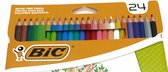 BiC® Kleurpotloden - 24 potloden - 24 kleuren