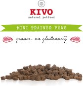 Kivo Petfood Hondensnack Mini Trainer Pens 2 zakken x 200 gram - Graanvrij en Glutenvrij