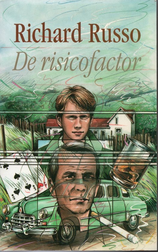 Omslag van Risicofactor door Russo