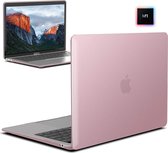 MacBook Air 13 Inch Hard Case - Hardcover Shock Proof Hardcase Hoes Macbook Air M1 2020 (A2337) Cover - Rose Gold