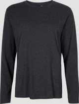 O'Neill T-Shirt Women Essential Crew Ls T-Shirt Black Out - A L - Black Out - A 60% Katoen, 40% Polyester Scoop Neck