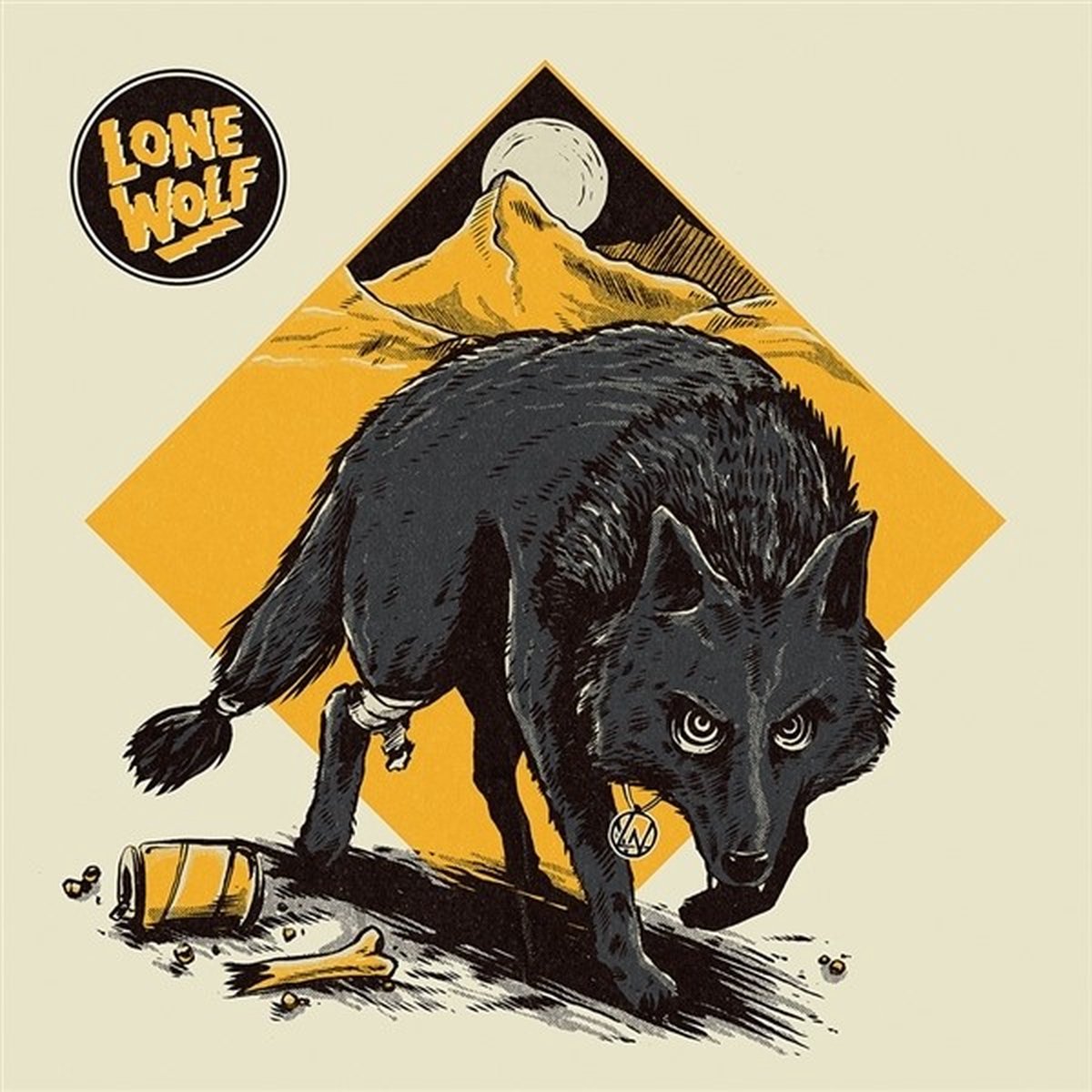 Lone Wolf - Lone Wolf (LP) (Limited Edition) (Coloured Vinyl)