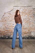 Broek Toxik3 hoge taille Slouchy mom-fit jeans