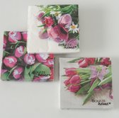 Boltze Home Servetten Tulpe 20-delig (1 stuk) assorti