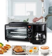 Oven - Alles in 1 - Koffiezet apparaat - Digitale oven - Broodrooster - Grill - Bakplaat - Multifunctioneel - 4 in 1 - Rooster - PRO COOKING - LIMITED EDITION