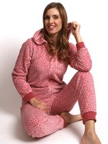Dames Onesie 693928  coral fleece rose S