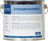 Wixx Steigerhoutbeits 2,5L | Donker grijs