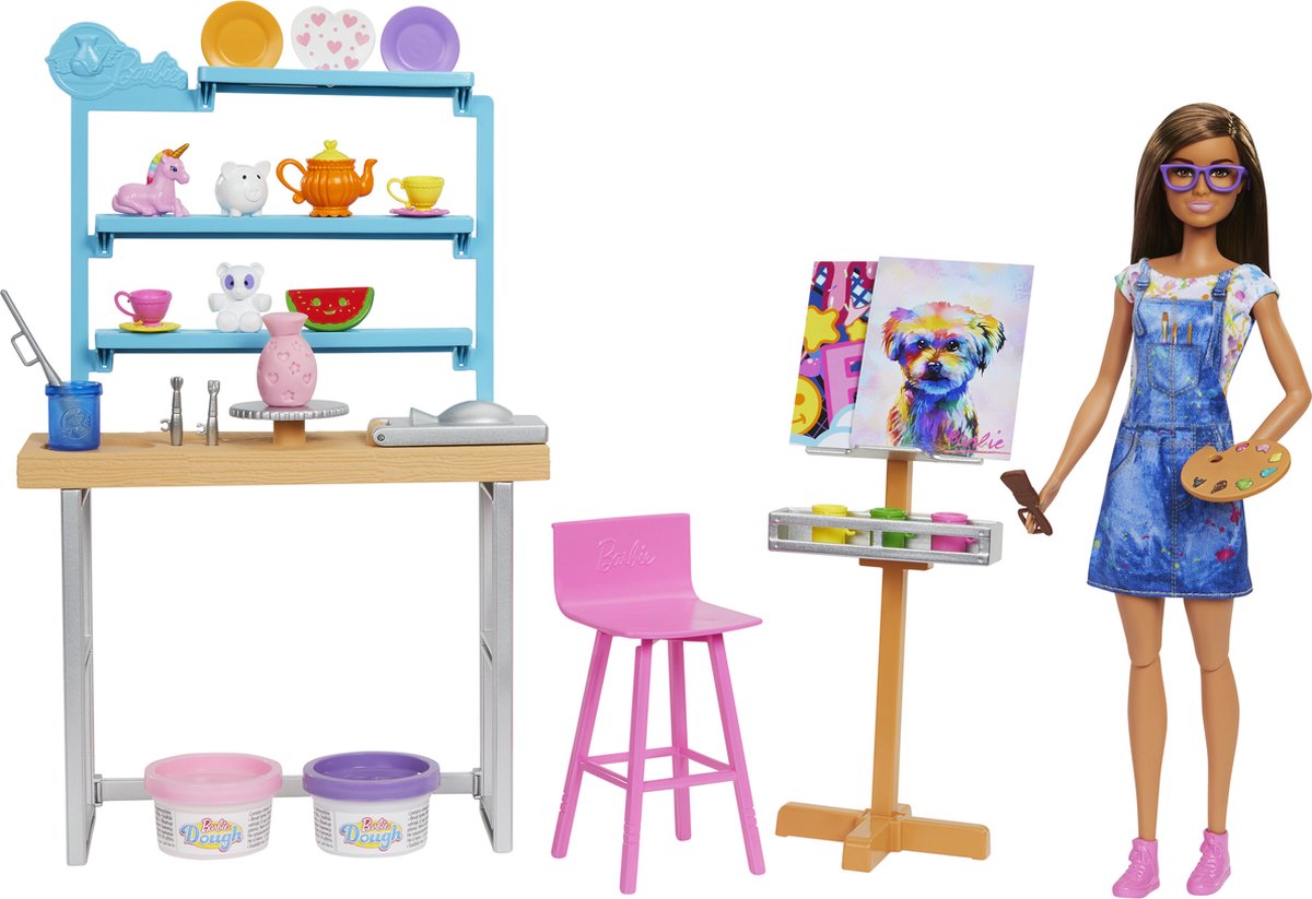 Barbie Relax & Create Kunststudio