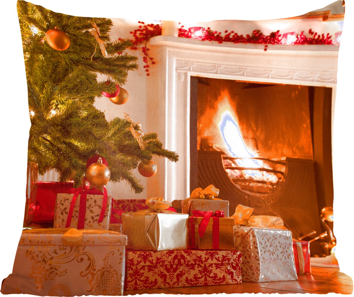 Kerstsokken met ophanglus voor open haard, boom, vakantiedecoraties en snoepzakhouder voor thuis (A