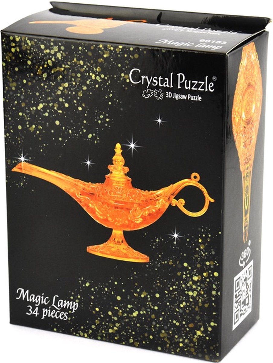 Crystal puzzel 34 stukjes lamp