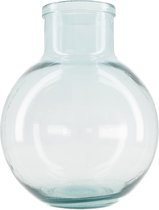 Vaas gerecycled glas - Transparant - 24x31cm