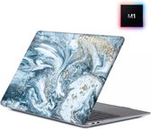 Laptophoes - Geschikt voor MacBook Pro M1 Hoes Case - 13 inch - A2338 (2020) - Galaxy 1
