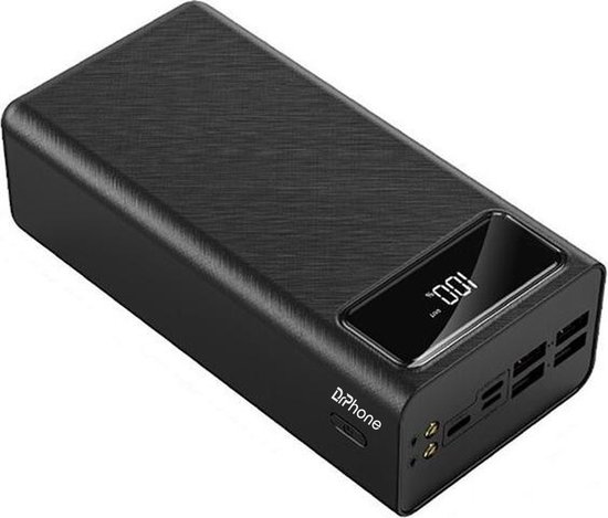 DrPhone - Powerbank - 50000 Mah - Batterie Externe - 4x USB A 2.1A avec  Lampe de Poche