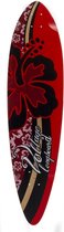 Voltage Longboard Deck Stubby Red