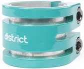 District Double lightweight clamp Turquoise