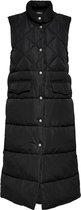 Only Jas Onlstacy Quilted Waistcoat Otw Noos 15238994 Black Dames Maat - XL