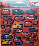 Disney's Cars Foam  Stickers  +/- 22 Stickers
