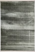 Combo Luxury Soft Effen Vloerkleed Laagpolig Antraciet- 160X230 CM