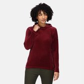 De Regatta Kyrielle fleece - outdoortrui - dames - overhead - met capuchon - Donkerrood