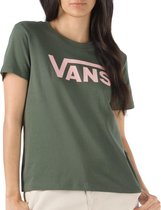 Vans T-shirt - Vrouwen - groen - roze