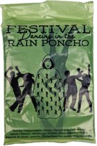 Poncho Festival - Vert - Plastique - Taille Unique
