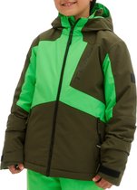O'Neill Jas Boys Hammer Jr Poison Green 140 - Poison Green 55% Polyester, 45% Gerecycled Polyester (Repreve) Ski Jacket