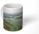 Mok - De Mekong Rivier bij het Aziatische eiland Si Phan Don in Laos - 350 ML - Beker