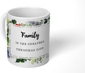 Mok - Koffiemok - Kerst - Quote -Familie - Mokken - 350 ML - Beker - Koffiemokken - Theemok