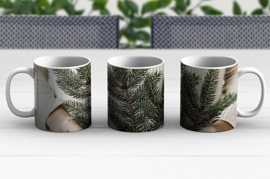 Mug - Tasse à café - Branches - Pin - Pull - Mugs - 350 ML - Tasse - Tasses à café - Tasse à thé