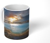 Mok - Warmwaterbron bij de Geysir geiser in IJsland - 350 ML - Beker