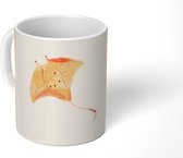 Mok - Manta - Pastel - Geel - 350 ML - Beker